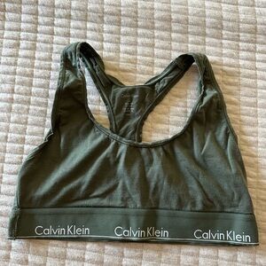 Calvin Klein racer back bralette